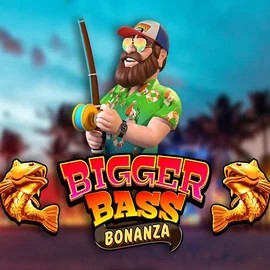 Bigger Bass Bonanza game by Pragmatic Play – logo hosted on Vipzino Casino