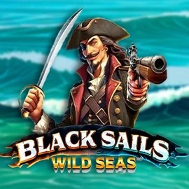 Black Sails Wild Seas online game logo by Infinity Dragon Studios on vipzino-casino.eu