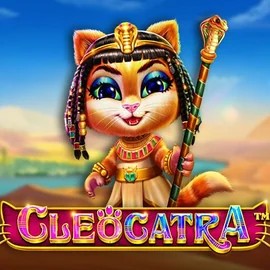 Cleocatra game by Pragmatic Play – logo hosted on Vipzino Casino
