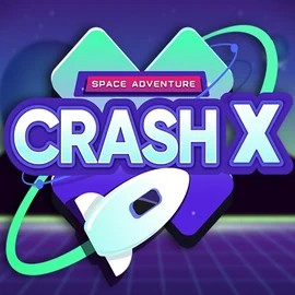 Crash X game by Turbo Games – logo hosted on Vipzino Casino