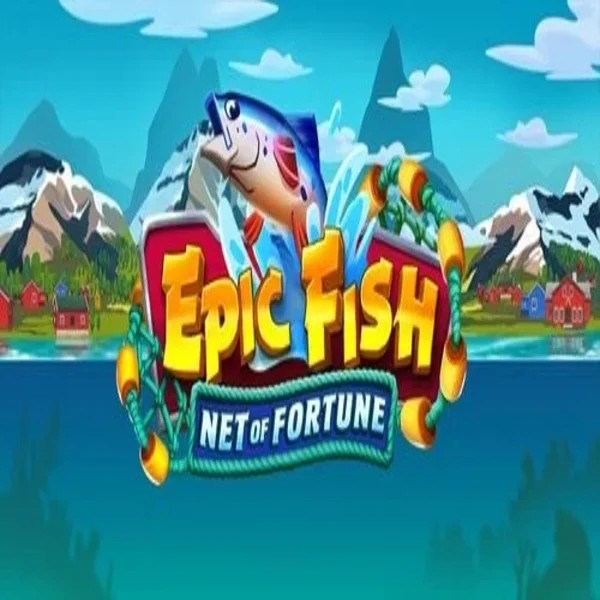 Epic Fish Net of Fortune slot logo by Quickspin at Vipzino CasinoEpic Fish Net of Fortune