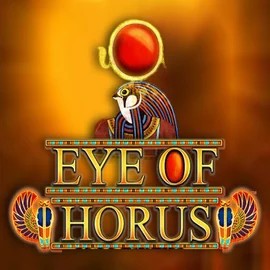 Eye of Horus logo – Slots by RTG (Reel Time Gaming) at Vipzino Casino