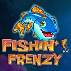 Fishin Frenzy logo by Blueprint Gaming at Vipzino Casino
