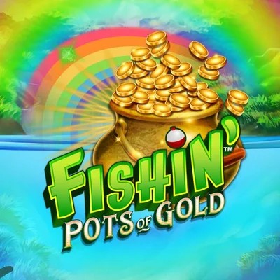 Fishin Pots Of Gold game by Gameburger Studios – logo hosted on Vipzino Casino