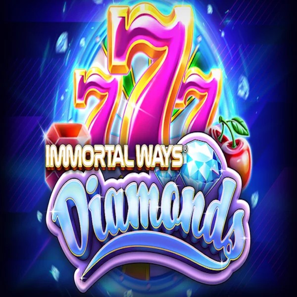 Official Slots logo: Immortal Ways Diamonds by RubyPlay at Vipzino Casino