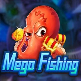 Mega Fishing online game logo by TaDa Gaming on vipzino-casino.eu