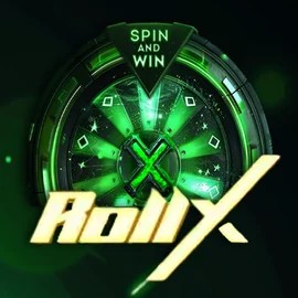 Roll X slot logo by SmartSoft at Vipzino Casino