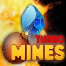 Turbo Mines by Turbo Games, showcased at vipzino-casino.eu – game logo